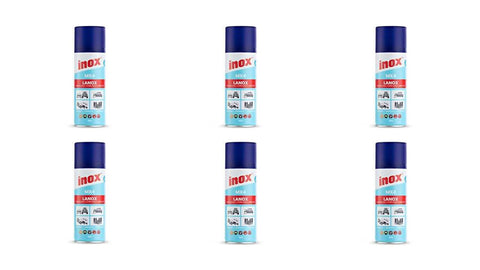 6 X MX4 Lanox Lanolin Lubricant 300g Aerosol Can