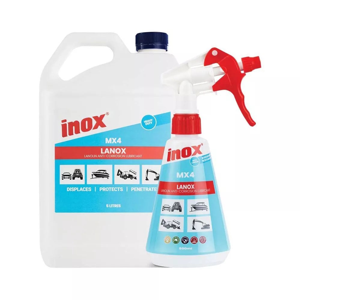 MX4 Lanox Lanolin Lubricant 5L + Free Applicator