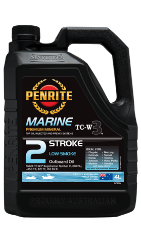 Penrite Marine Outboard Two Stroke Oil 4L - OUTB004