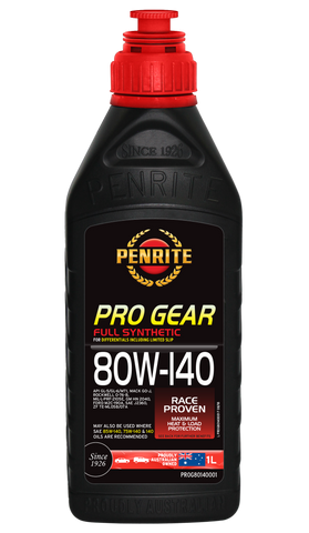 Penrite Pro Gear 80W-140 Gear Oil 1L - PROG80140001