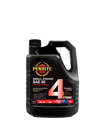 Penrite Small Engine 4 Stroke Oil SAE 30 4L - SEFS30004