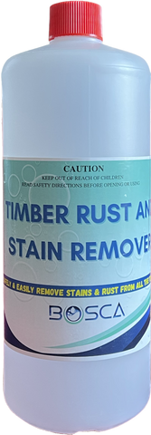 Bosca Timber Rust And Stain Remover 1L