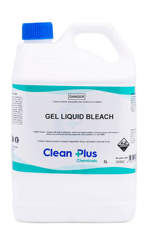 Clean Plus Gel Liquid Bleach 5L