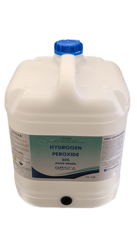 35 Percent Hydrogen Peroxide (H2O2) Food Grade 20L