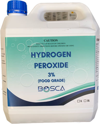 3% Food Grade Hydrogen peroxide H2O2 Disinfectant All Purpose Cleaner 4L