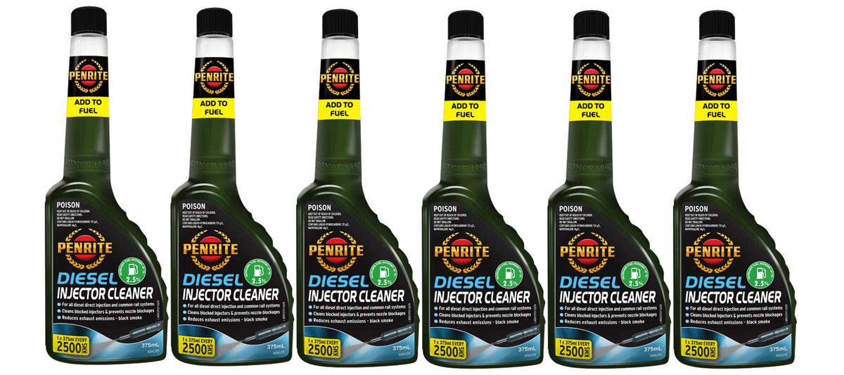 6 X Penrite Diesel Injector Cleaner 375mL  - ADDIC375 (Six Pack)