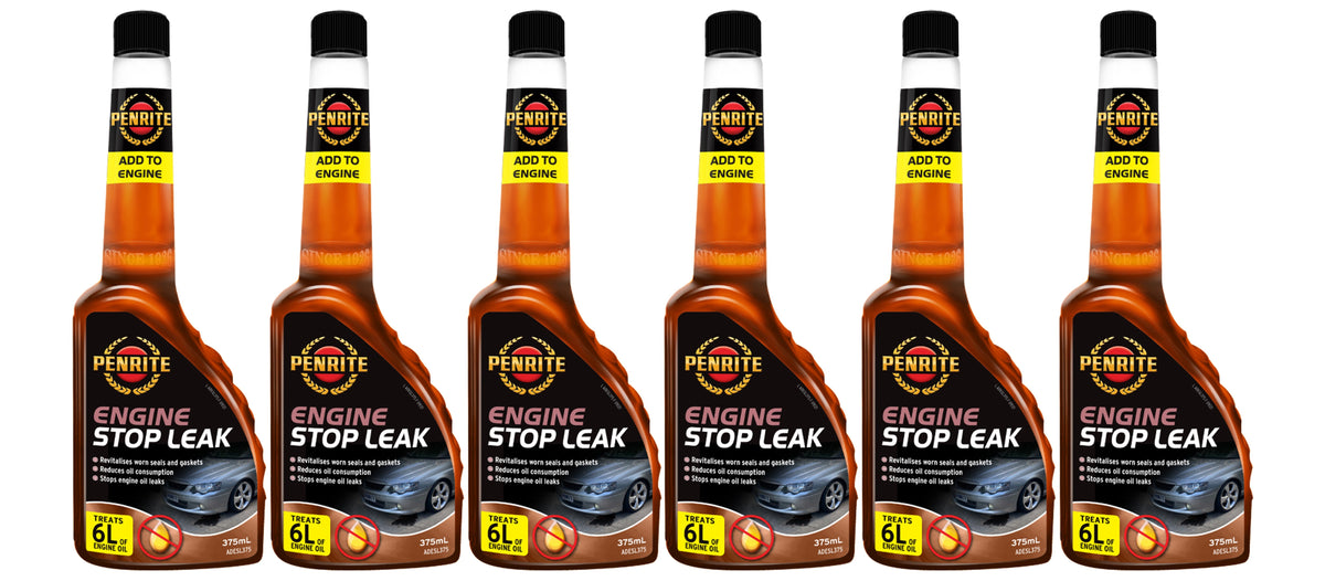 6 X Penrite Engine Oil Stop Leak 375mL - ADESL375 (Six pack)