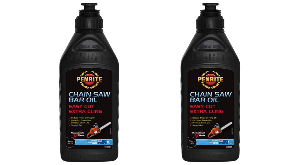 2 x Penrite Chain Saw Bar Oil 1L (Twin pack)