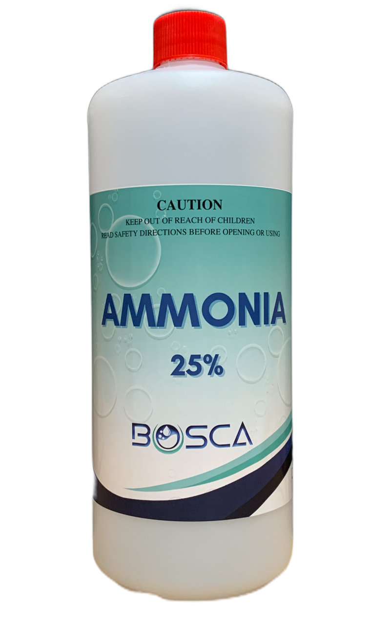 Clear Ammonia Solution 25% 1L