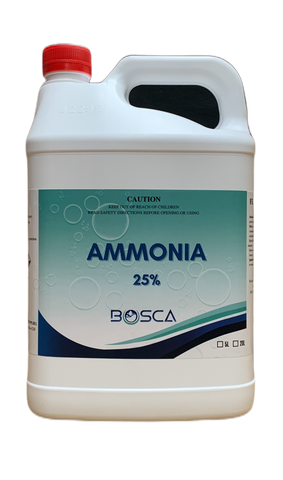 Clear Ammonia Solution 25% 5L