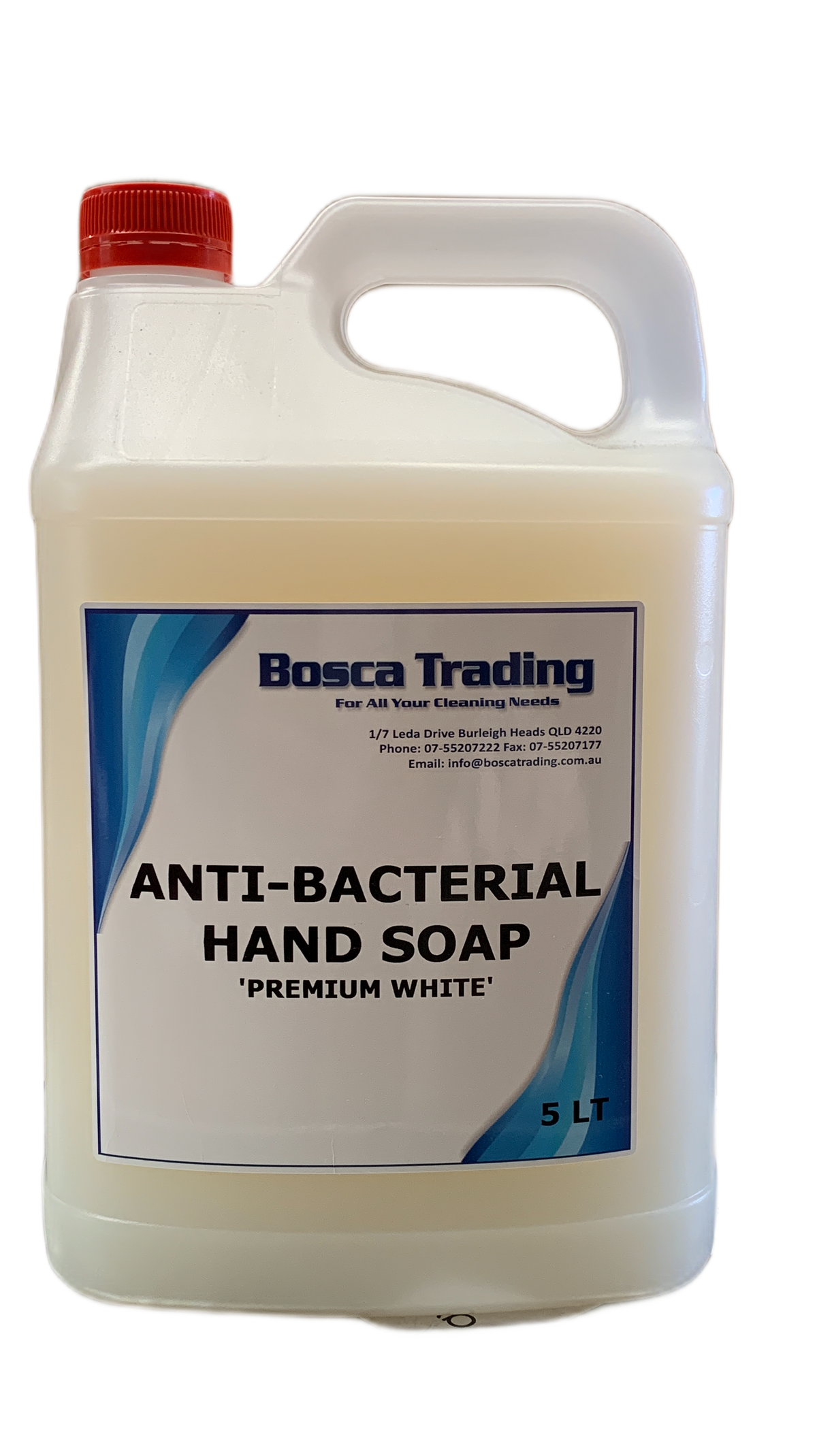 Bosca Anti Bacterial Hand Shop White 5L