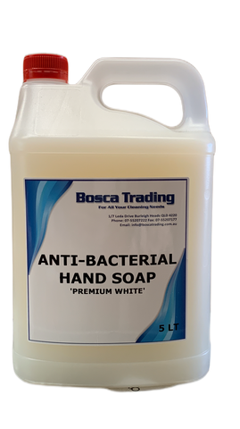 Bosca Anti Bacterial Hand Shop White 5L