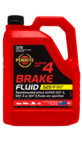 Penrite Brake Fluid Super DOT 4 4L - BF004