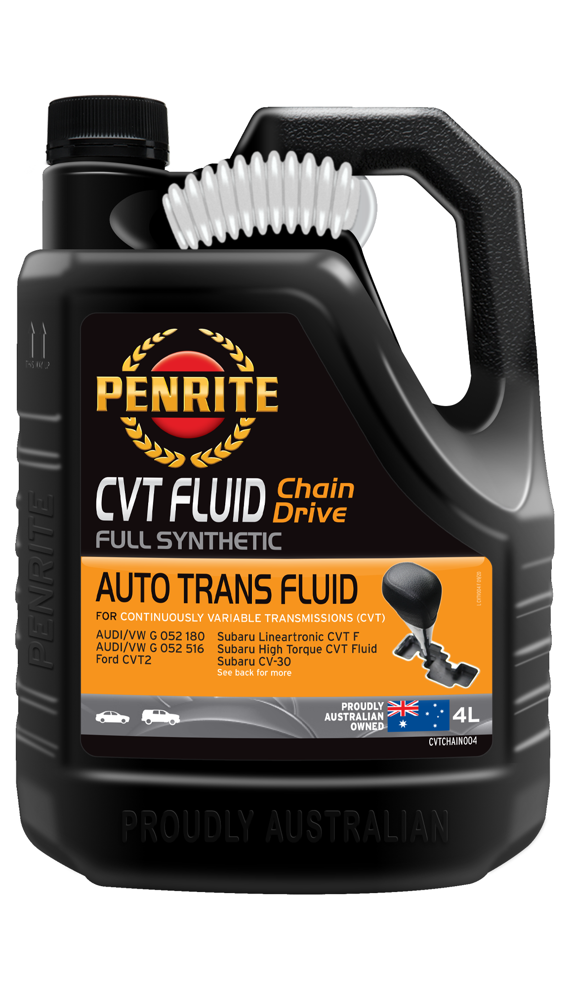 Penrite CVT Full Synthetic Chain Fluid 4L - CVTCHAIN004