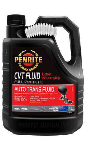 Penrite CVT Full Synthetic Low Viscosity Fluid 4L - CVTLOW004