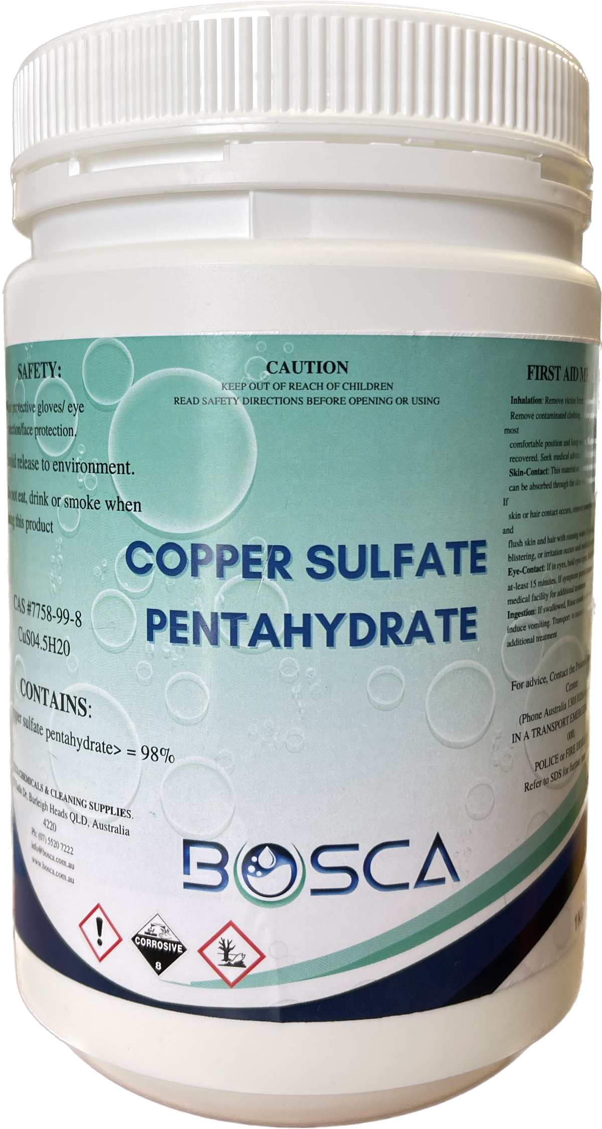 Bosca Copper Sulfate Pentrahydrate 1Kg