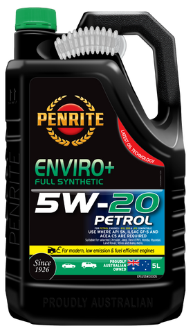 Penrite Enviro+ 5W-20 Engine Oil 5L - EPLUS5W20005