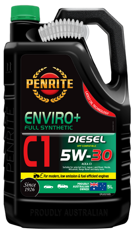 Penrite Enviro+ C1 5W-30 Diesel Engine Oil 5L - EPLUSC1005