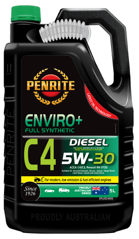 Penrite Enviro+ C4 5W-30 Engine Oil 5L - EPLUSC4005