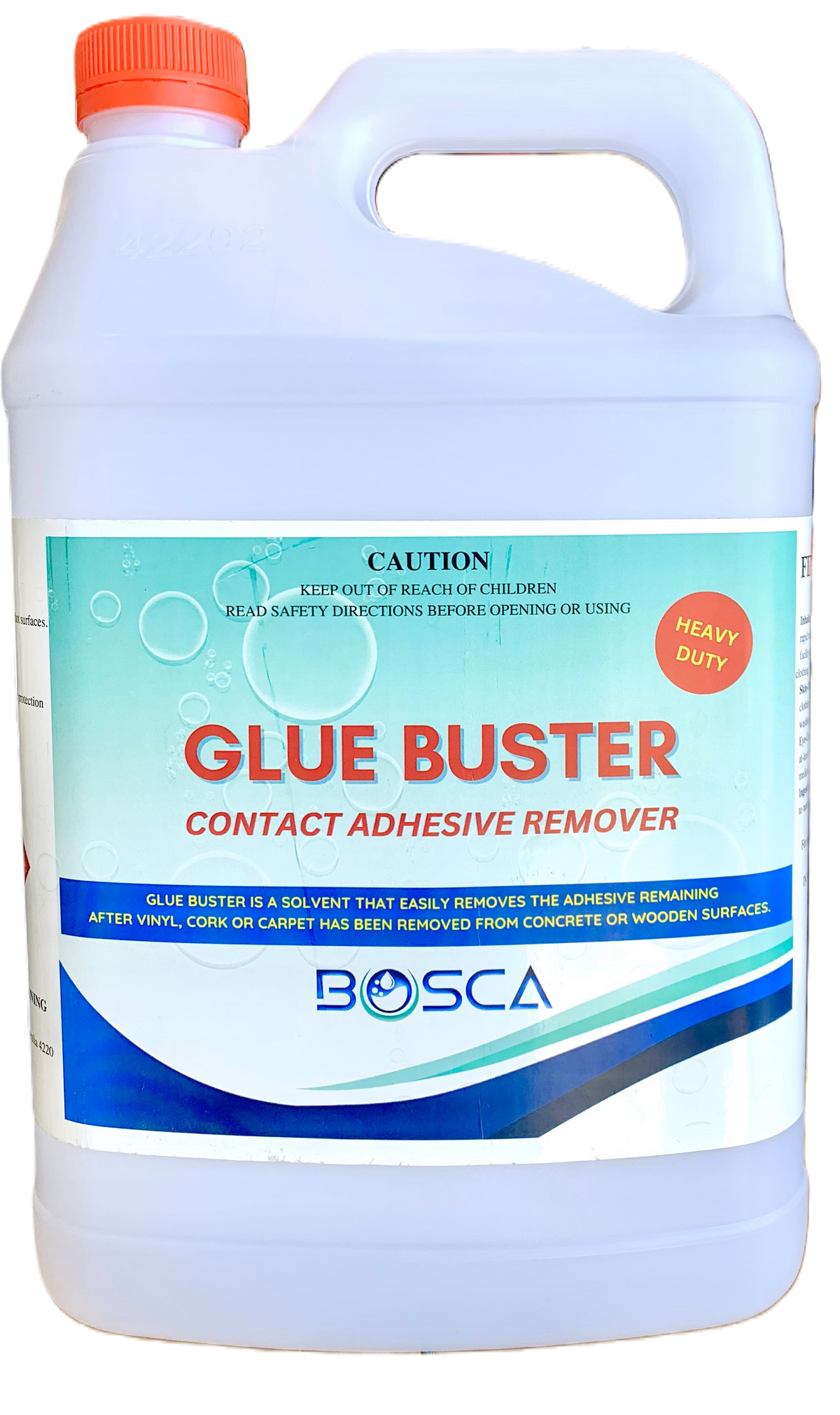 Bosca Glue Buster 5L - Heavy Duty Adhesive Remover