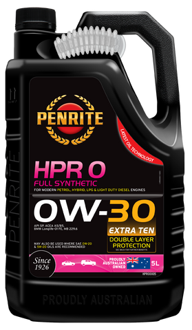 Penrite HPR 0 0W-30 Engine Oil 5L - HPR00005