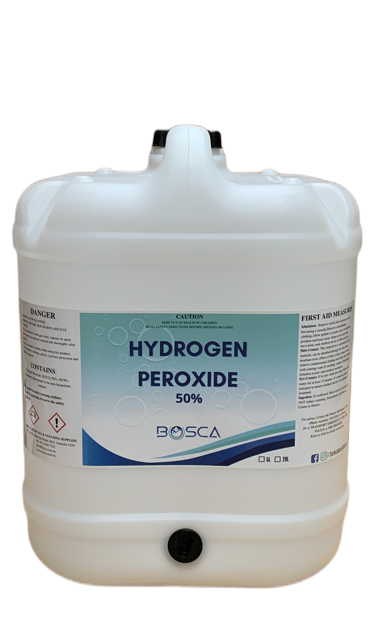 Hydrogen Peroxide (H2O2) 50 % 20L