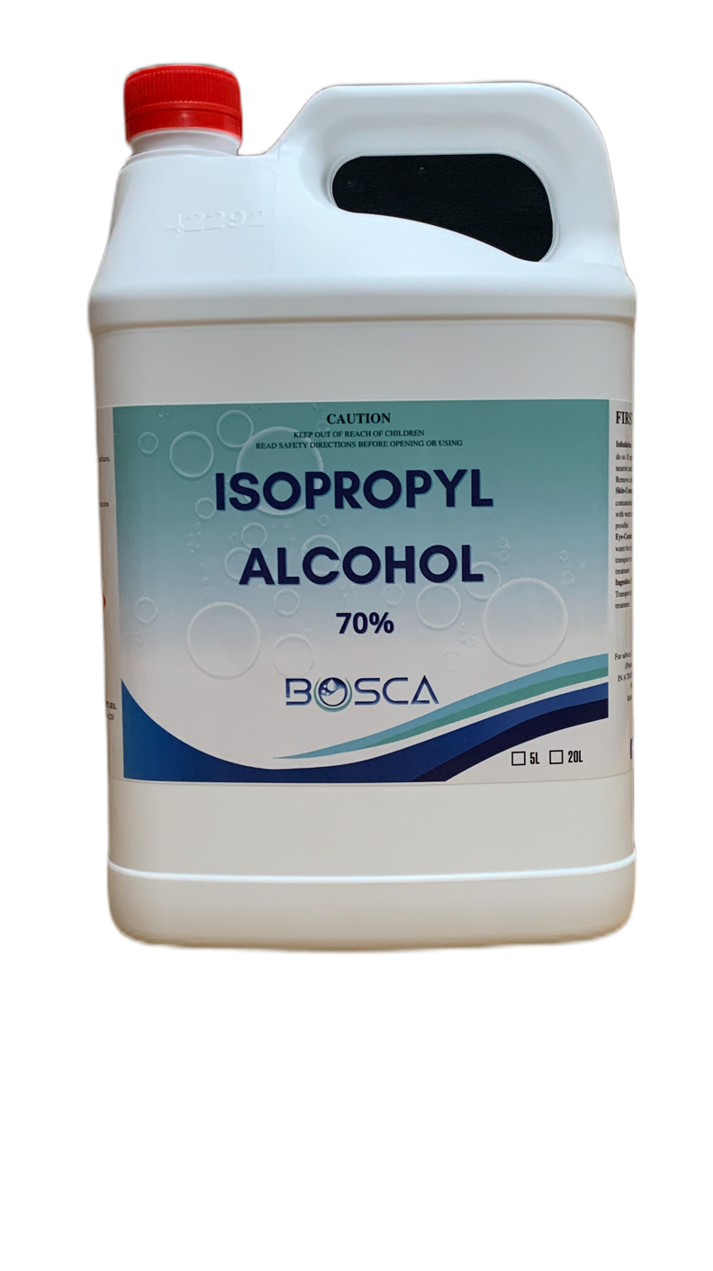 70% Isopropyl Alcohol IPA Isopropanol Rubbing Alchol 5L - Free & Fast Shipping!!