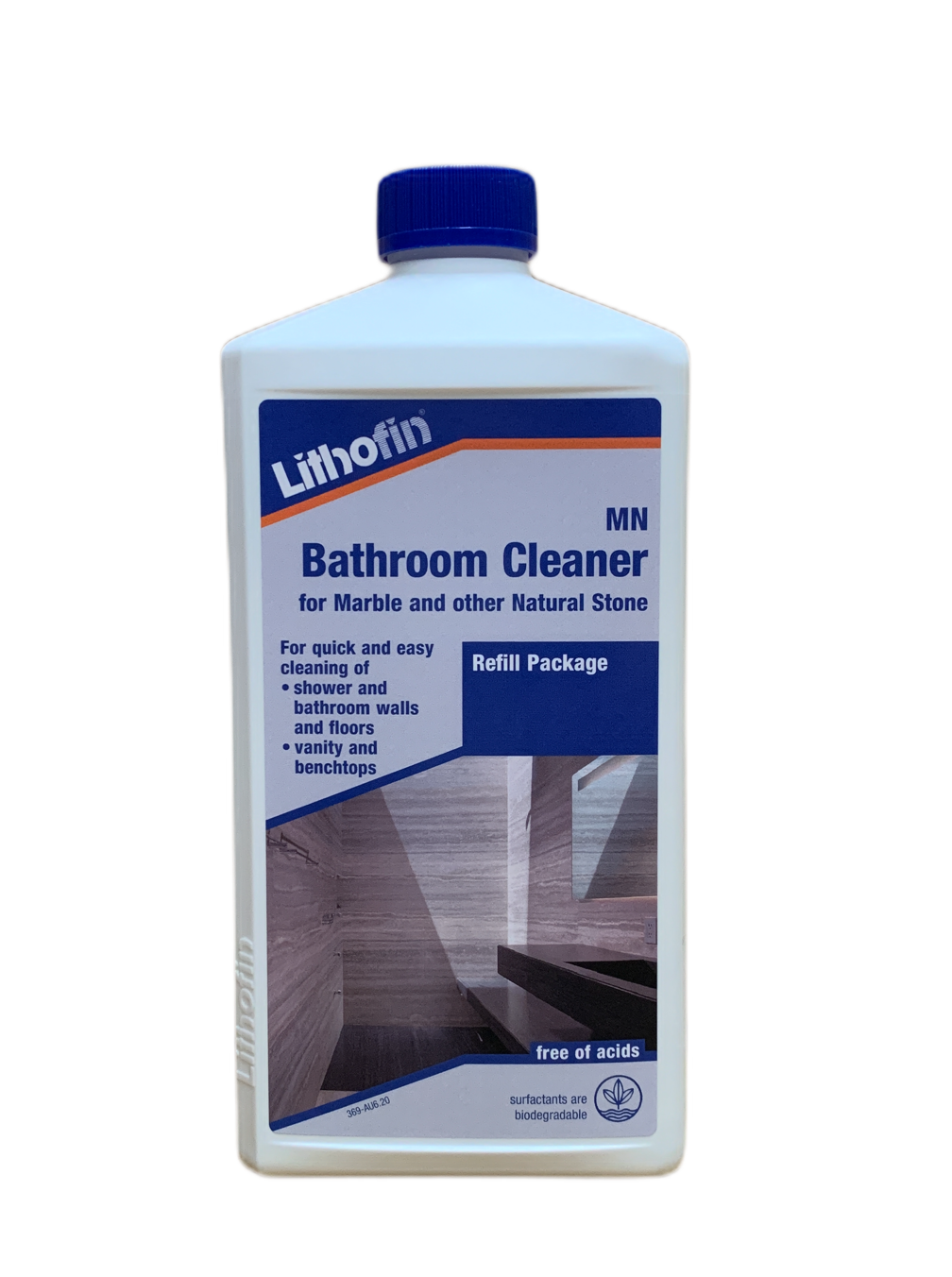 Lithofin MN Bathroom Cleaner 1L refill Pack