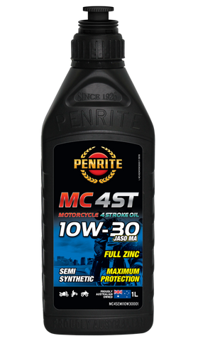 Penrite MC-4ST 10W-30 Semi Synthetic 1L -MC4SEMI10W30001