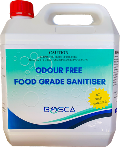 Bosca Odour Free Food Grade Sanitiser 4L