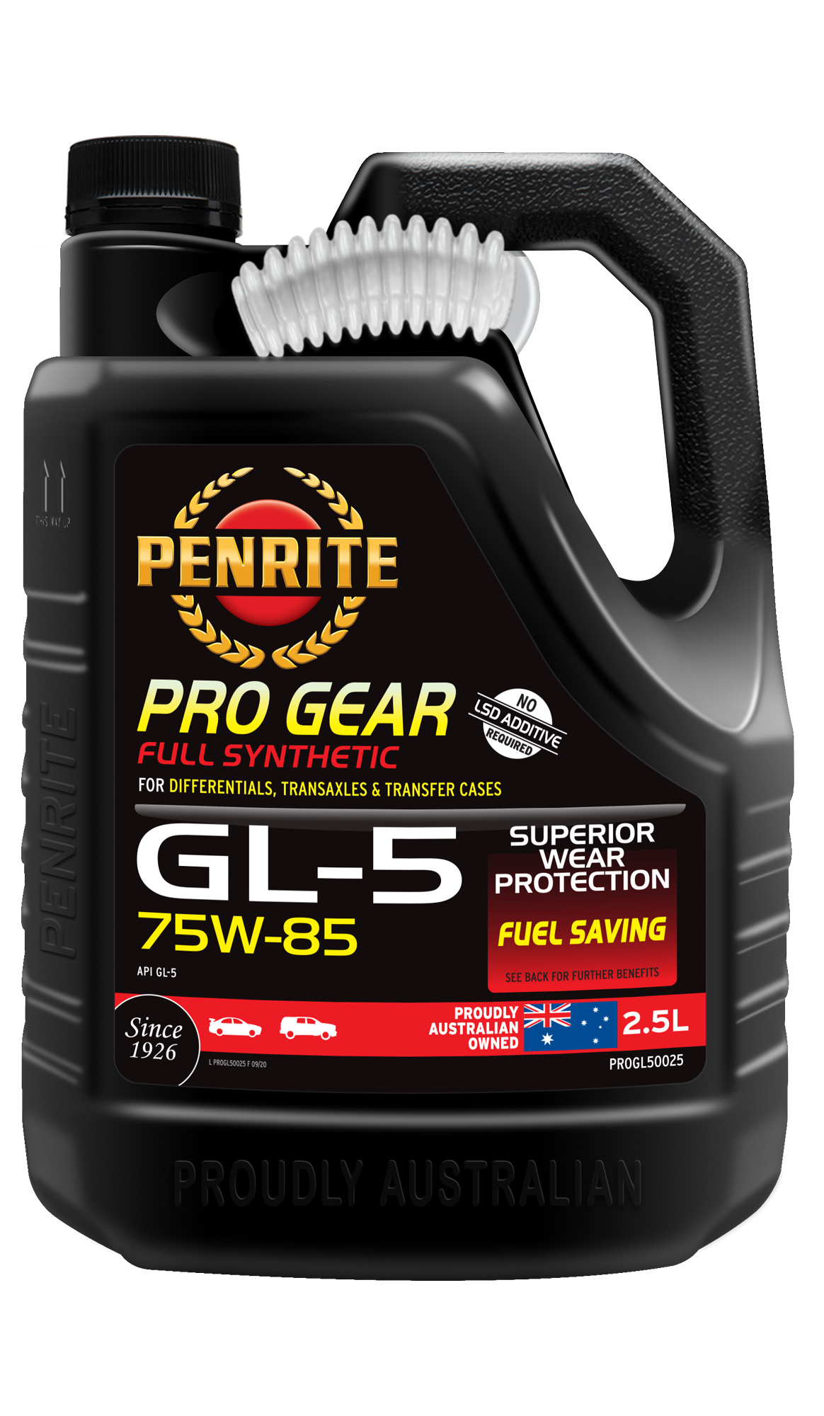 Penrite Pro Gear GL5 75W-85 Gear Oil 2.5L - PROGL50025