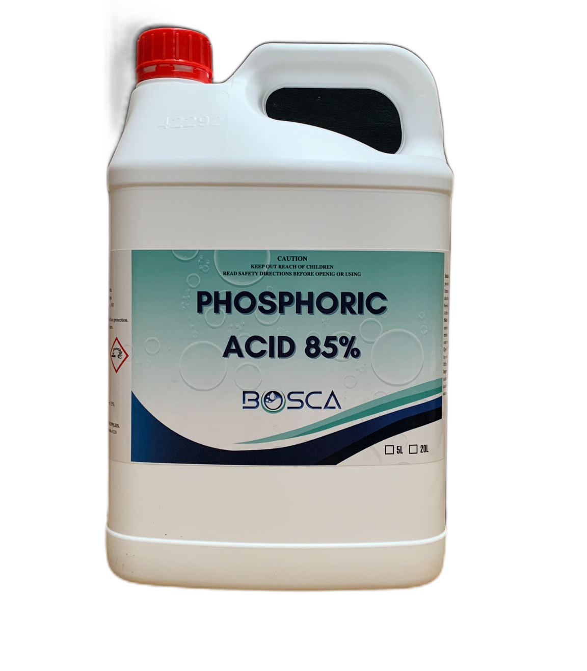 85% Phosphoric Acid 5L - Food Grade Orthophosphoric Rust Remover