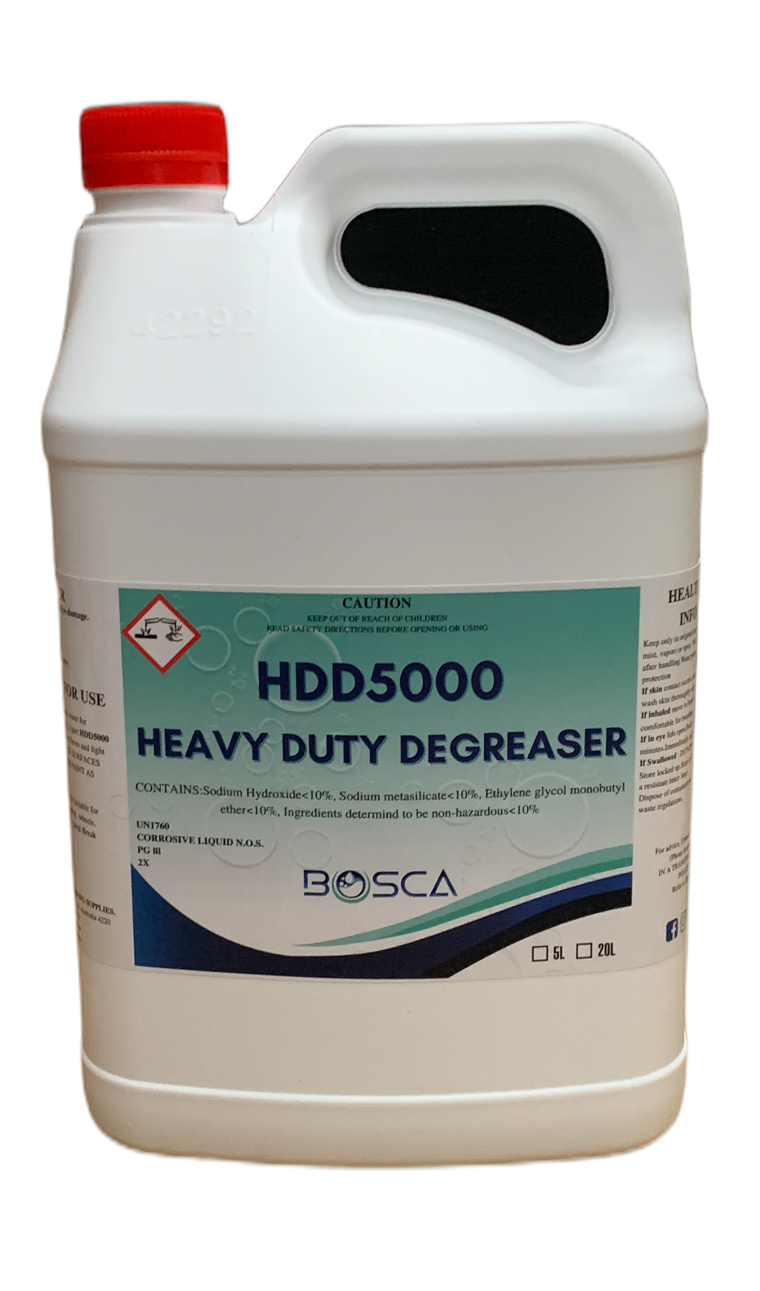 Bosca HDD5000 Heavy Duty Degreaser 5L