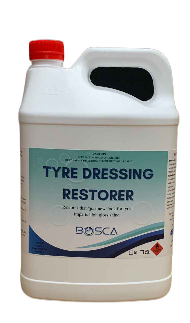 Bosca Tyre Dressing Restorer(Tyre shine) 5L