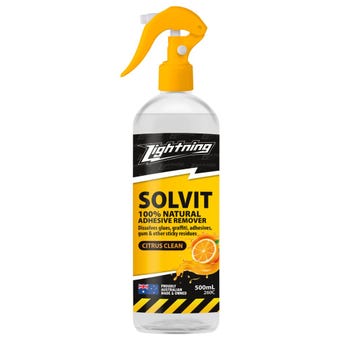 Lightning Solvit Citrus Clean 500ml - Natural Adhesive Remover - 260C