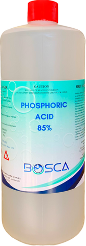 85% Phosphoric Acid 1L - Food Grade Orthophosphoric Rust Remover