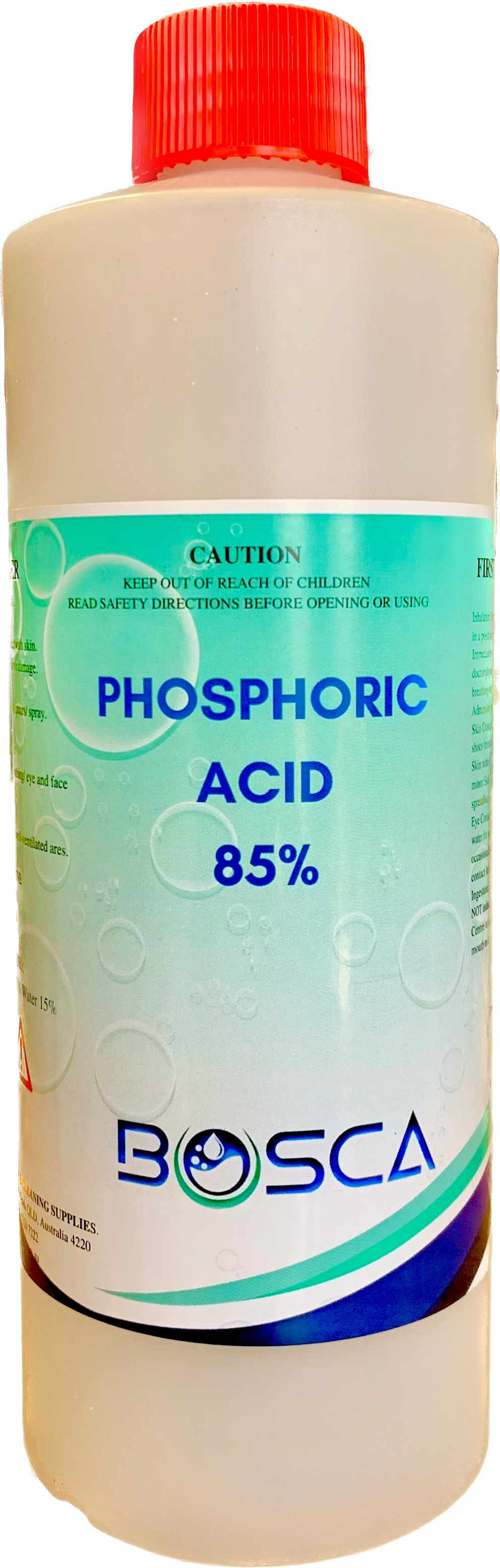 85% Phosphoric Acid 500ml - Food Grade Orthophosphoric Rust Remover