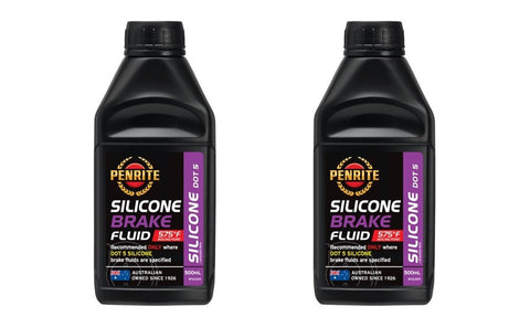 Penrite Silicone Brake Fluid 500ml DOT 5 (Twin Pack) - BFSIL0005